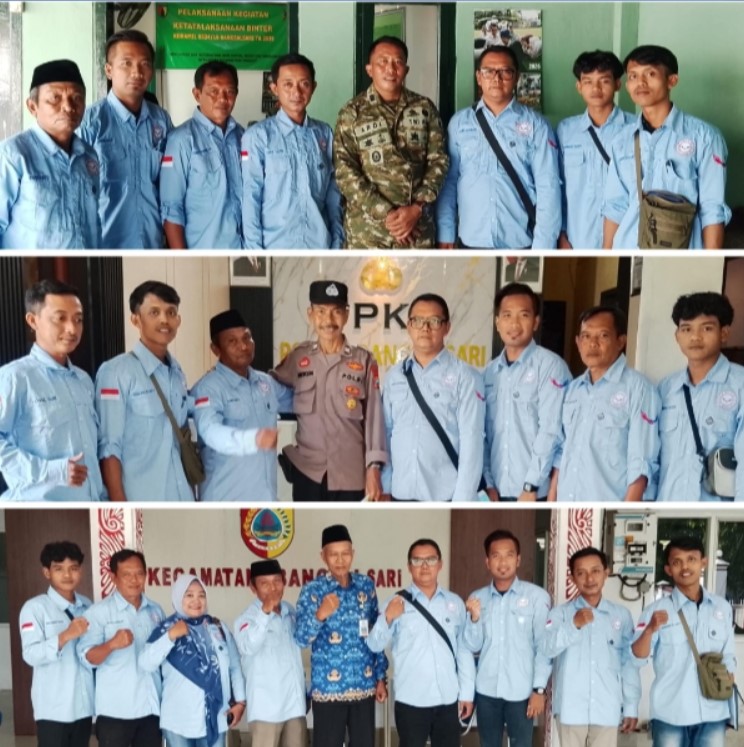 Jaga Kondusivitas Wilayah, PAC Progib Bangsalsari Siap Gandeng Muspika