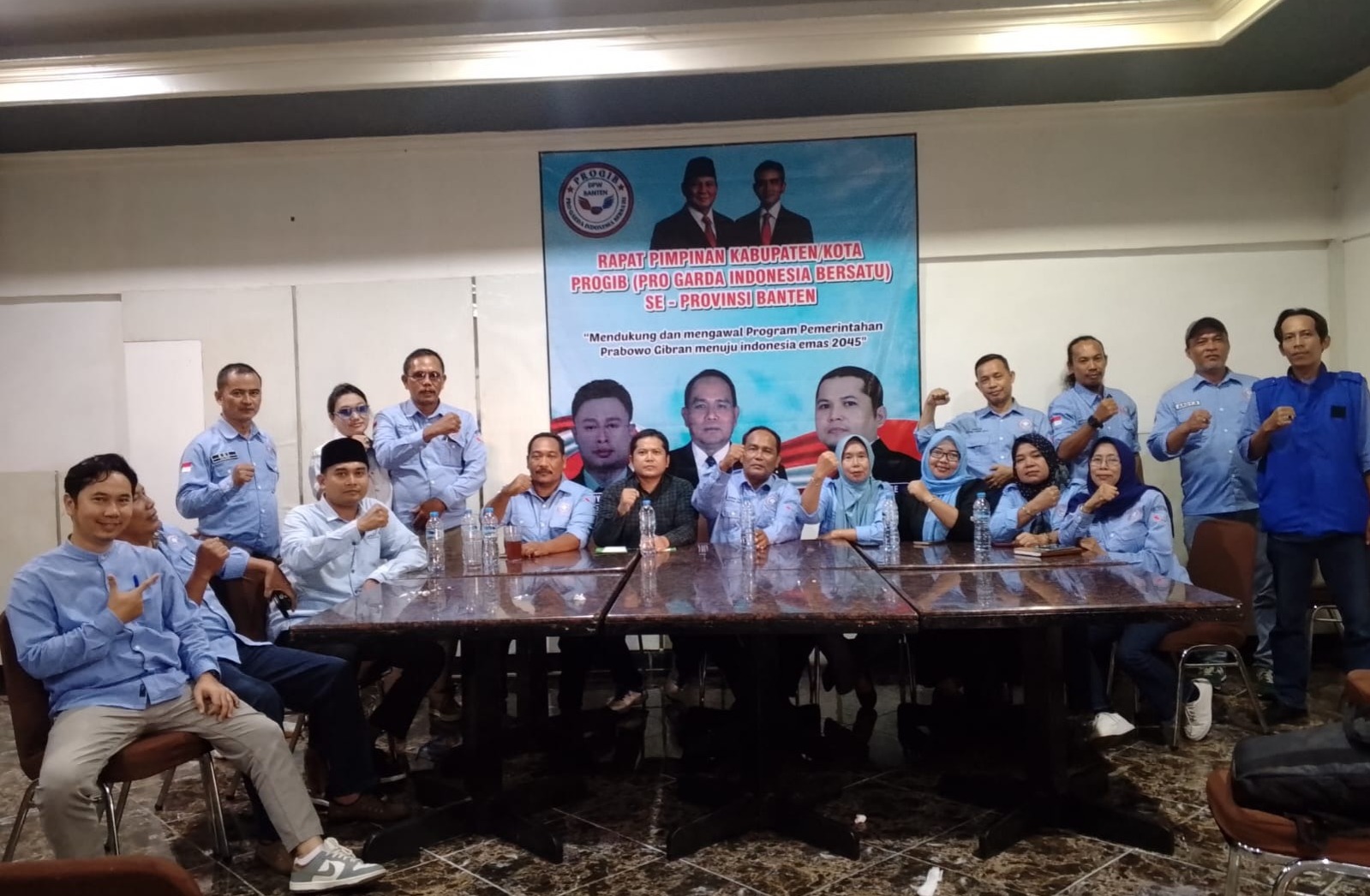 Wujudkan Program Presiden Prabowo-Gibran Menuju Indonesia Emas, ProGIB Gelar Rapim Tingkat Provinsi